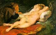 Peter Paul Rubens Angelica and the Hermit oil on canvas